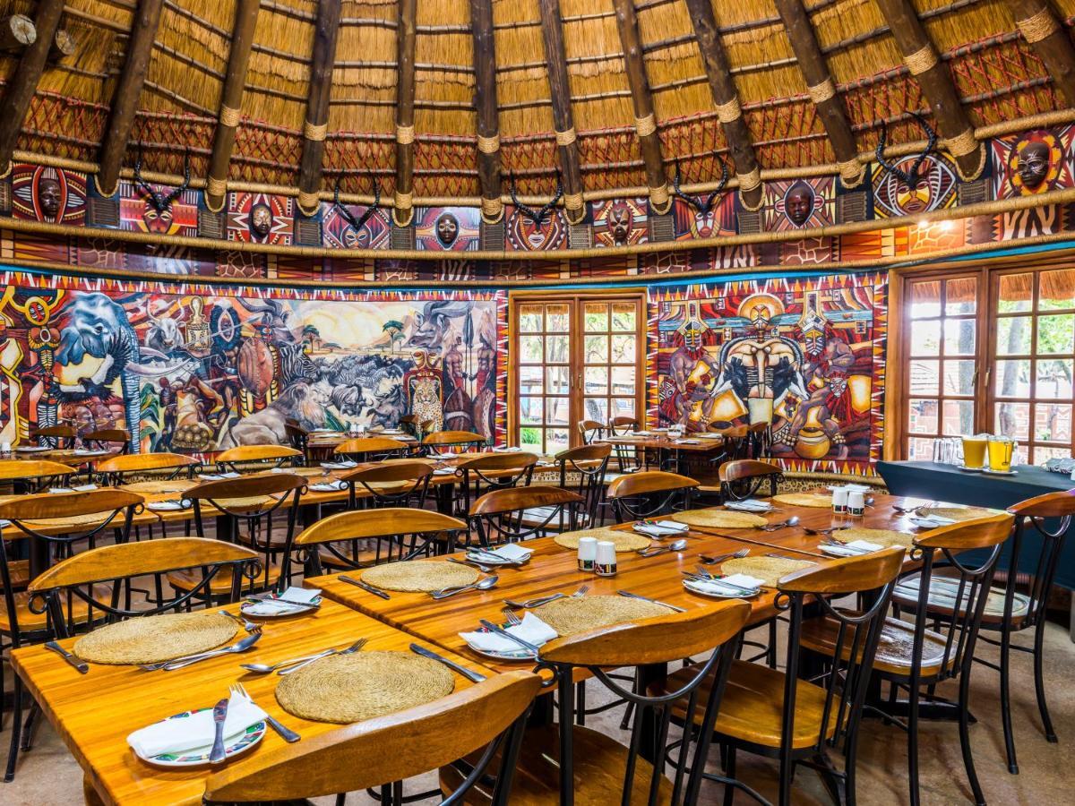 Broederstroom Aha Lesedi African Lodge & Cultural Village מראה חיצוני תמונה